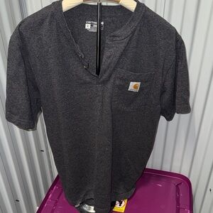 Carhartt Men's Dark Gray Short Sleeve Tee